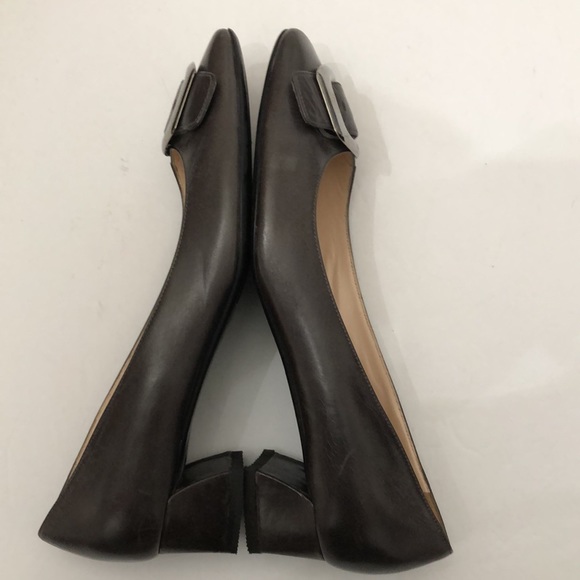 PRADA AUTHENTIC MADE IN ITALY VINTAGE LEATHER SHOES WOMENS SIZE 40 - Picture 10 of 14